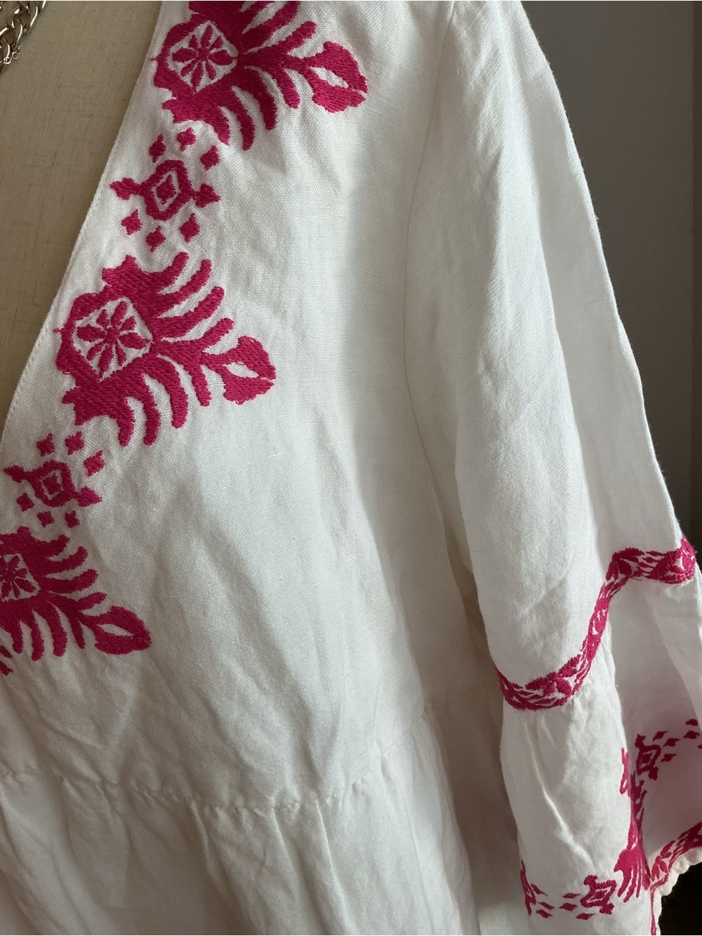 Tommy Bahama Boho/Coastal Embroidered Dress - Picture 5 of 9